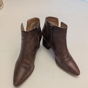 Women's Brown Lucky Brand Booties Size 9